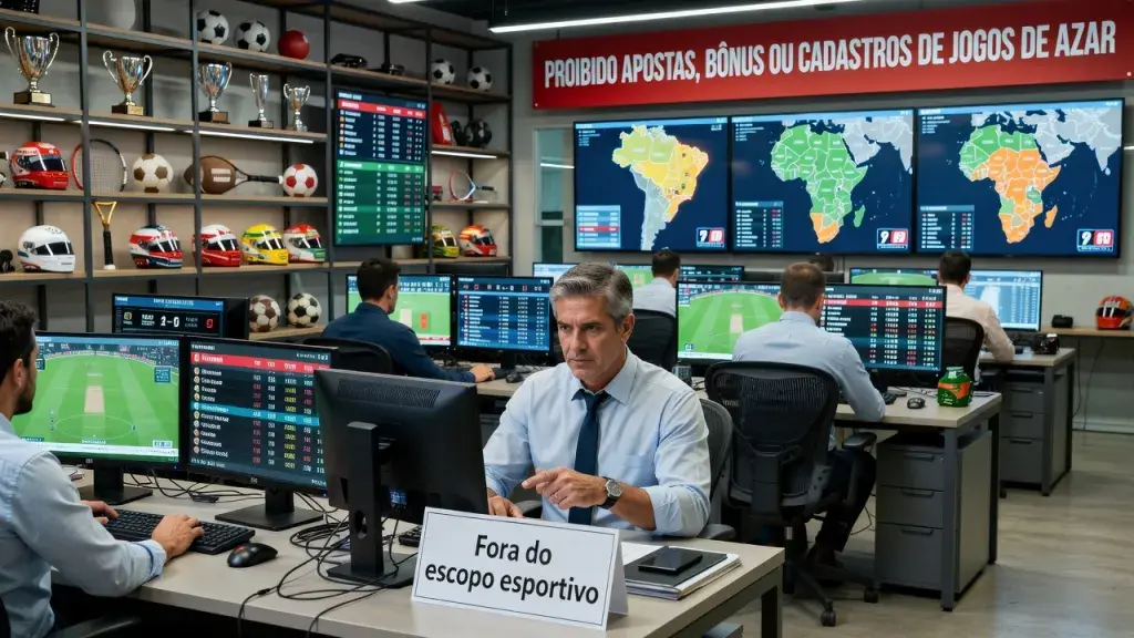Pedido fora do escopo esportivo não pode ser atendido