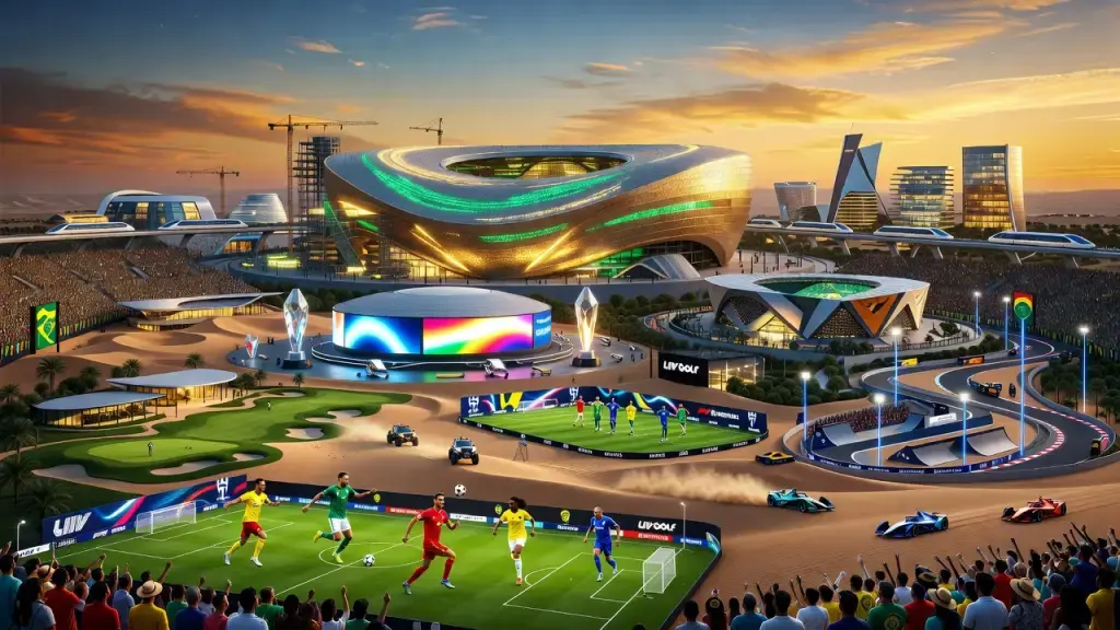 Arábia Saudita Transforma Esporte em Pilar Central da Visão 2030